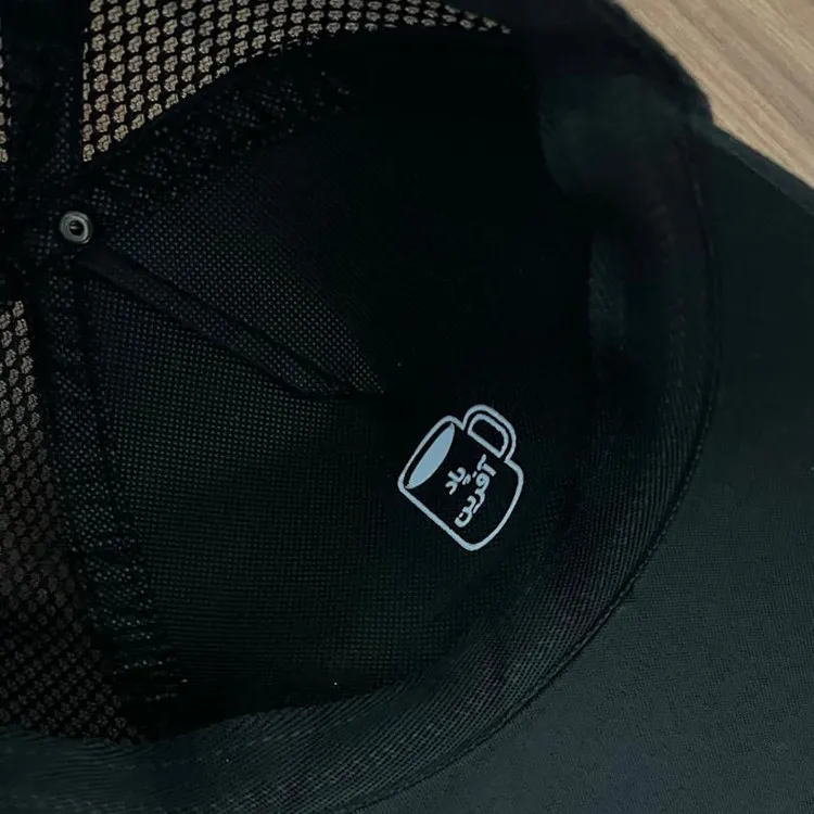 کلاه کپ پاد آفرین مدل سامورایی طرح ساده مناسب فصل بهار، تابستان، پاییز و زمستان زنانه و مردانه جنس کتان