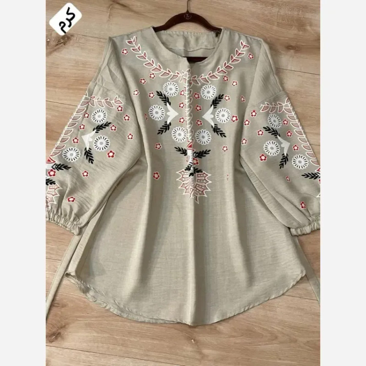 تونیک چاپی رنگی آرامش جنس شانتون درجه یک