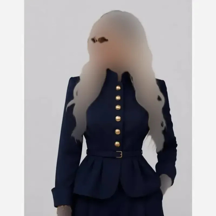 کت و شلوار عروسکی زنانه جنس سوپر مازراتی وارداتی قد کت 65 قد شلوار 112