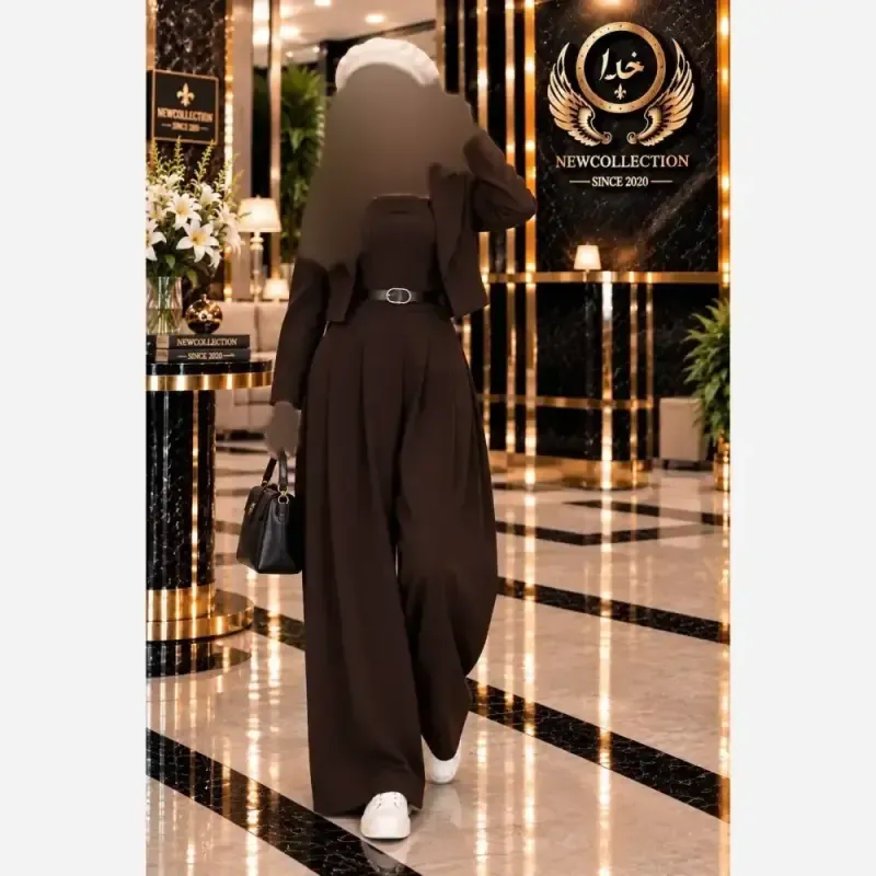 ست اورال و کت زنانه جنس سوپرمازراتی فری سایز 38 تا 46